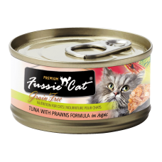 Fussie Cat Black Label Tuna and Prawns 80g, FU-ORC, cat Wet Food, Fussie Cat, cat Food, catsmart, Food, Wet Food
